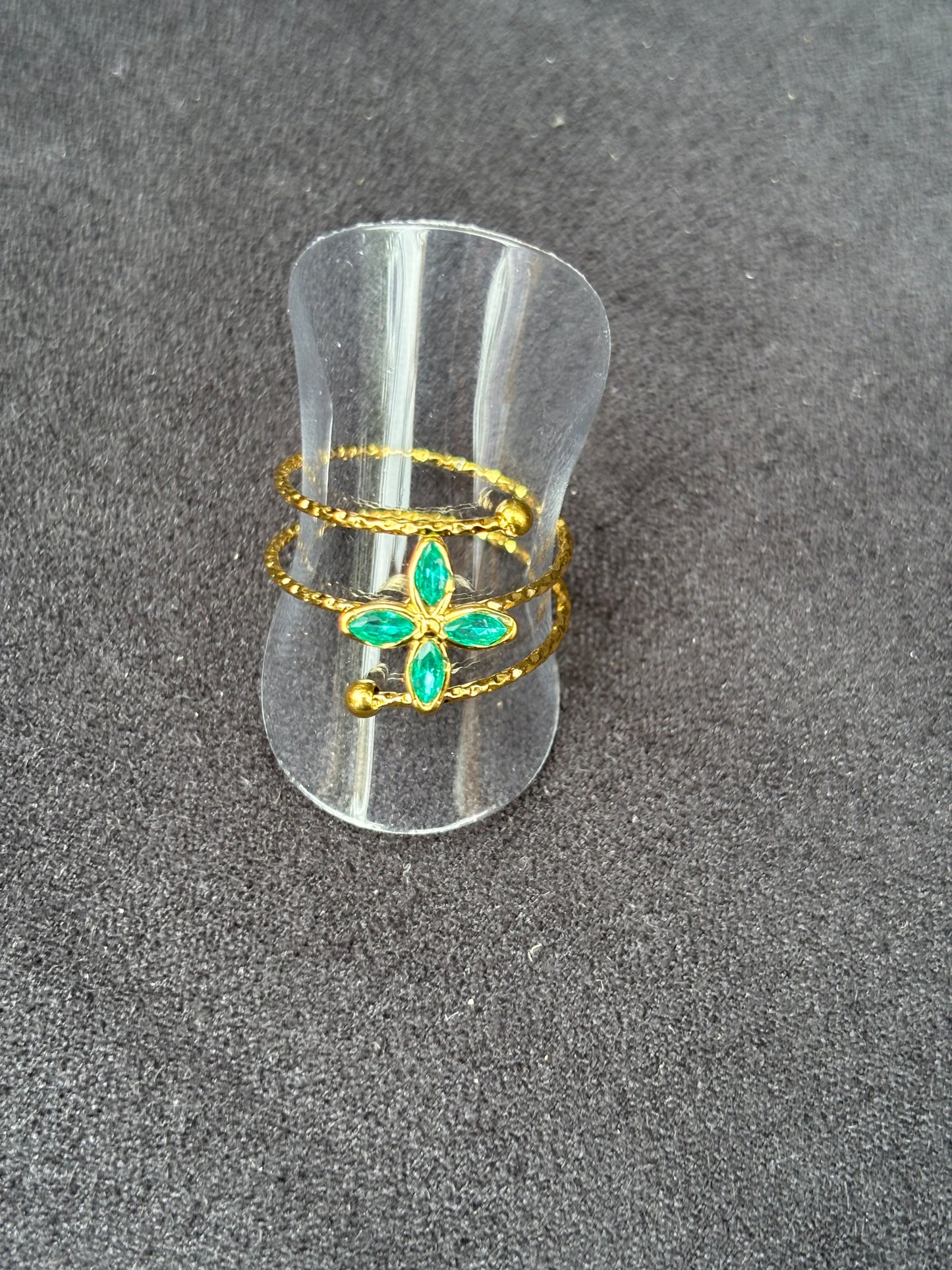 Bague fleur