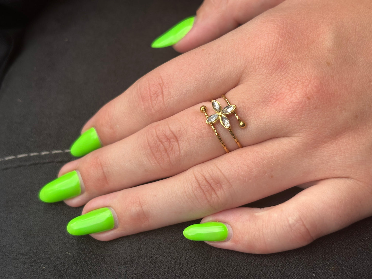 Bague fleur