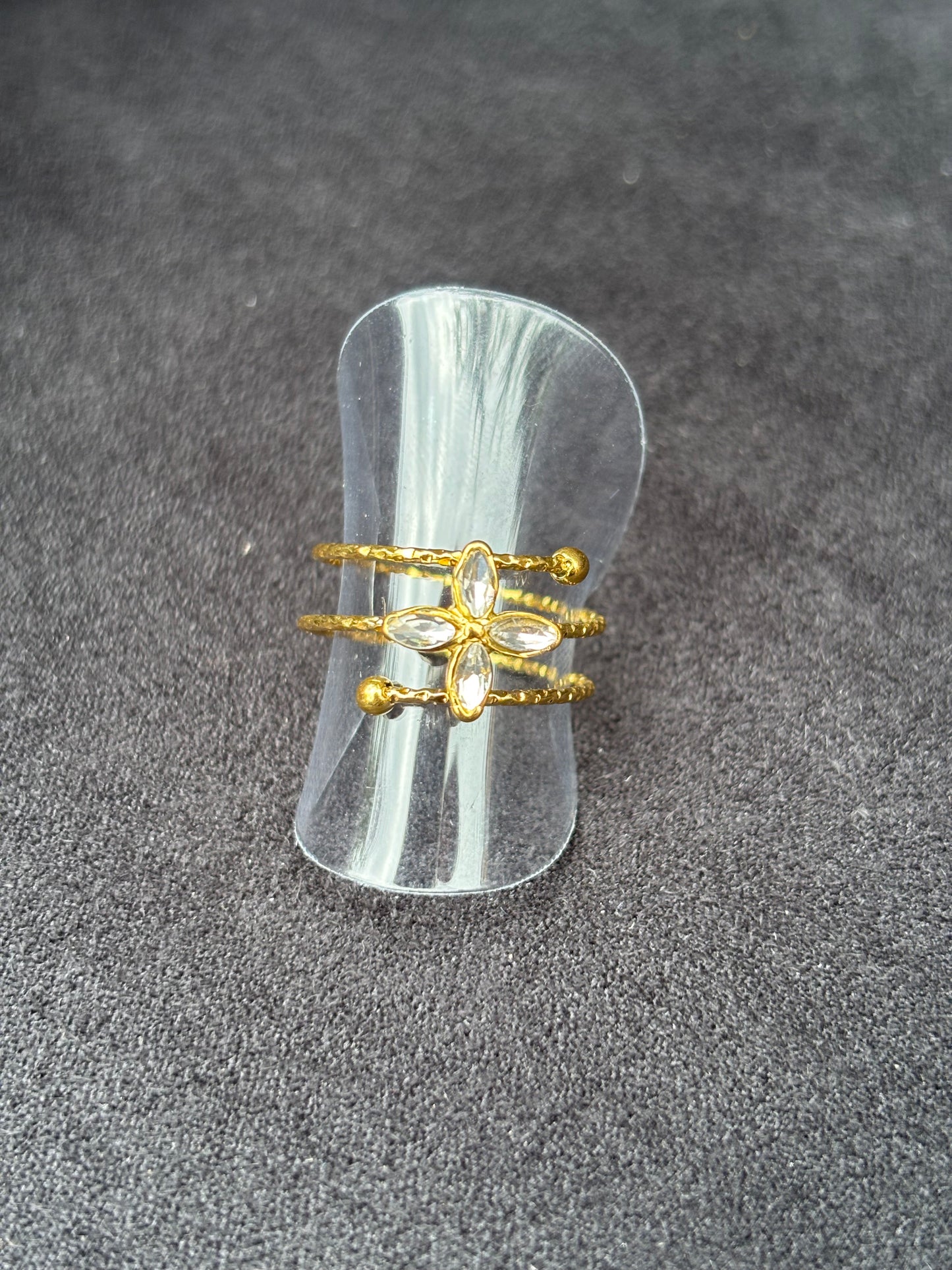 Bague fleur