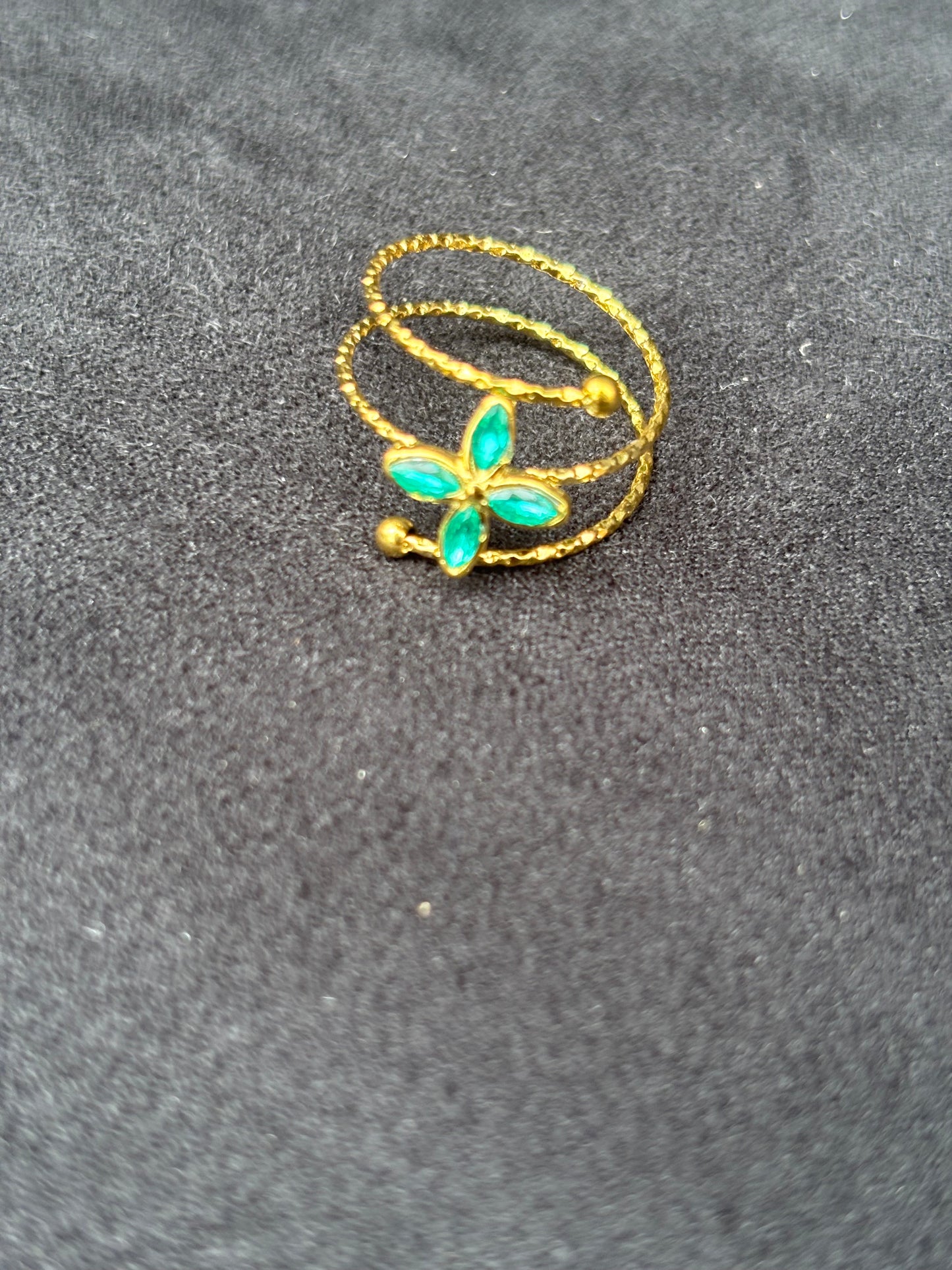 Bague fleur