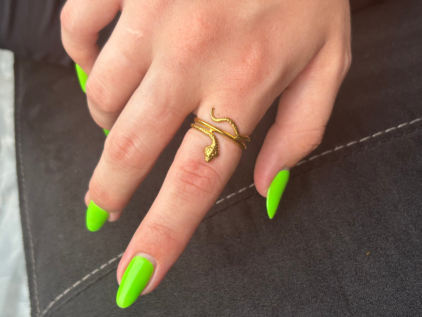 Bague serpent
