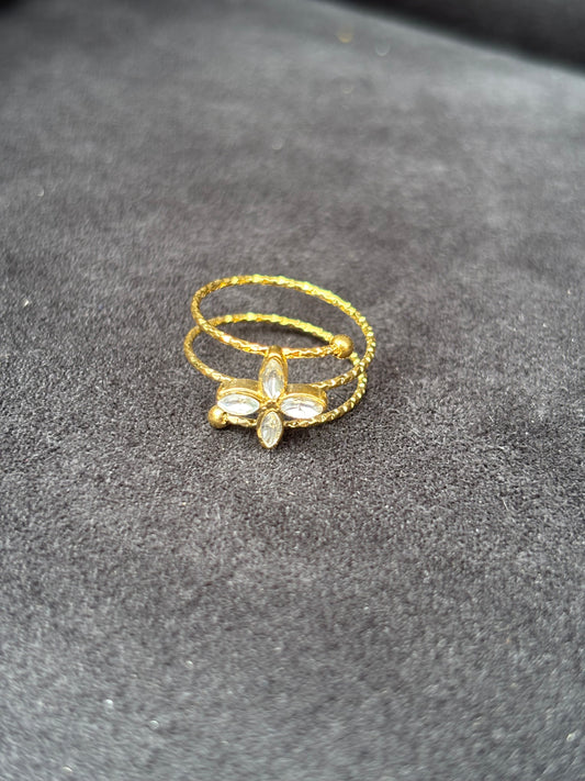 Bague fleur