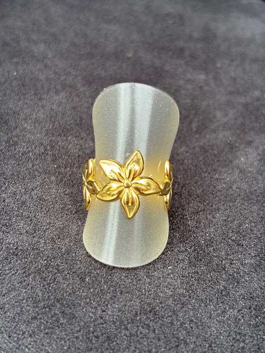 Bague fleur