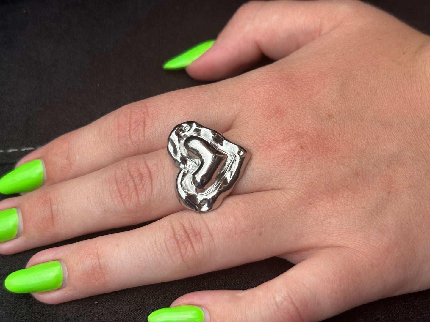Bague cœur