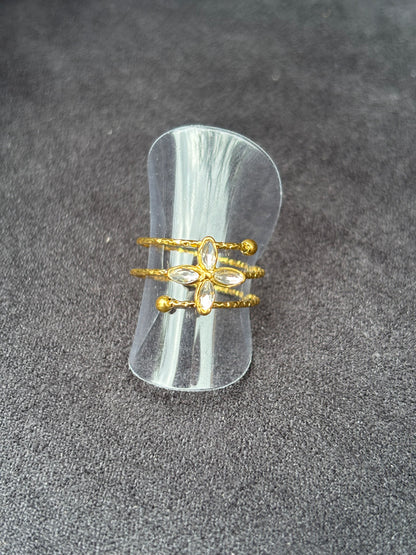 Bague fleur