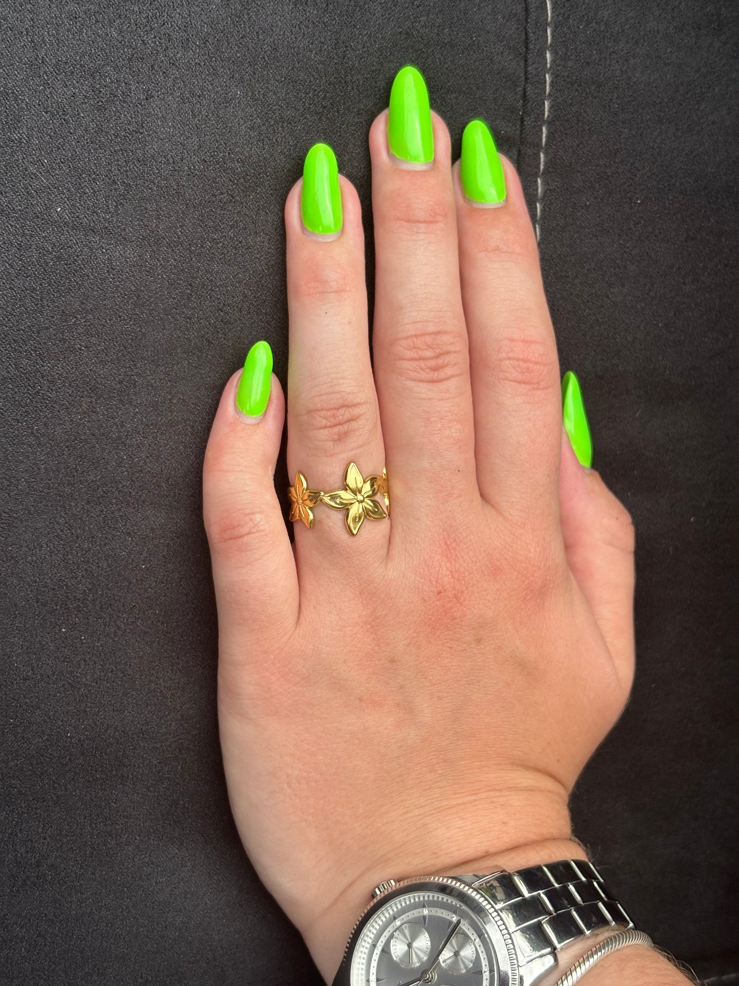 Bague fleur