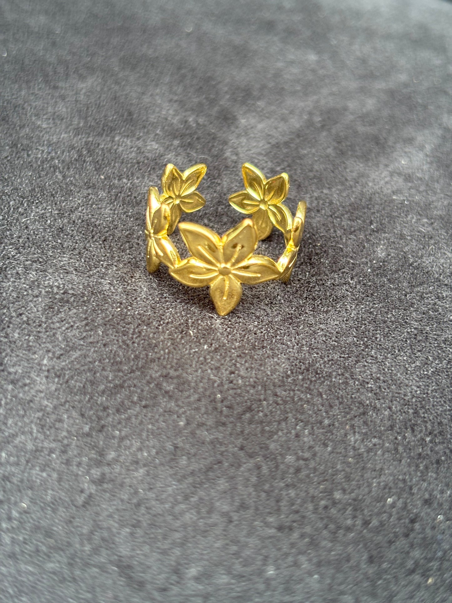 Bague fleur