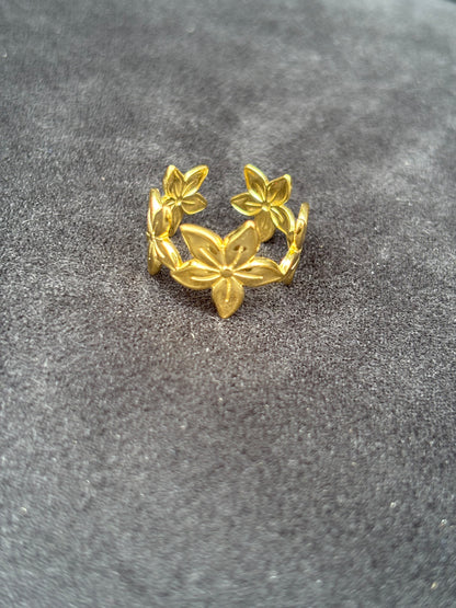 Bague fleur